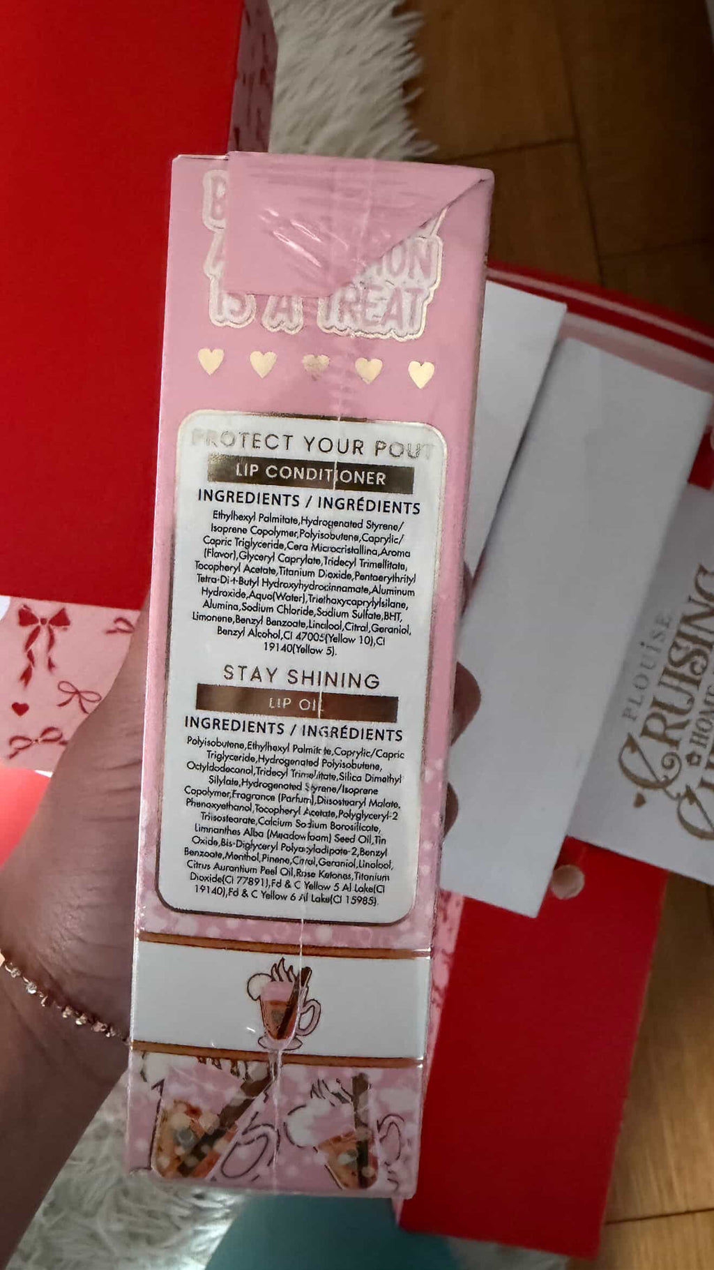 P.Louise Advent Calendar – Day 3 Lip Duo (Lip Conditioner & Lip Oil) – Hot Toddy